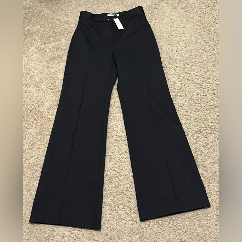 TALL Banana Republic Black Flare Pants - Picture 2 of 8